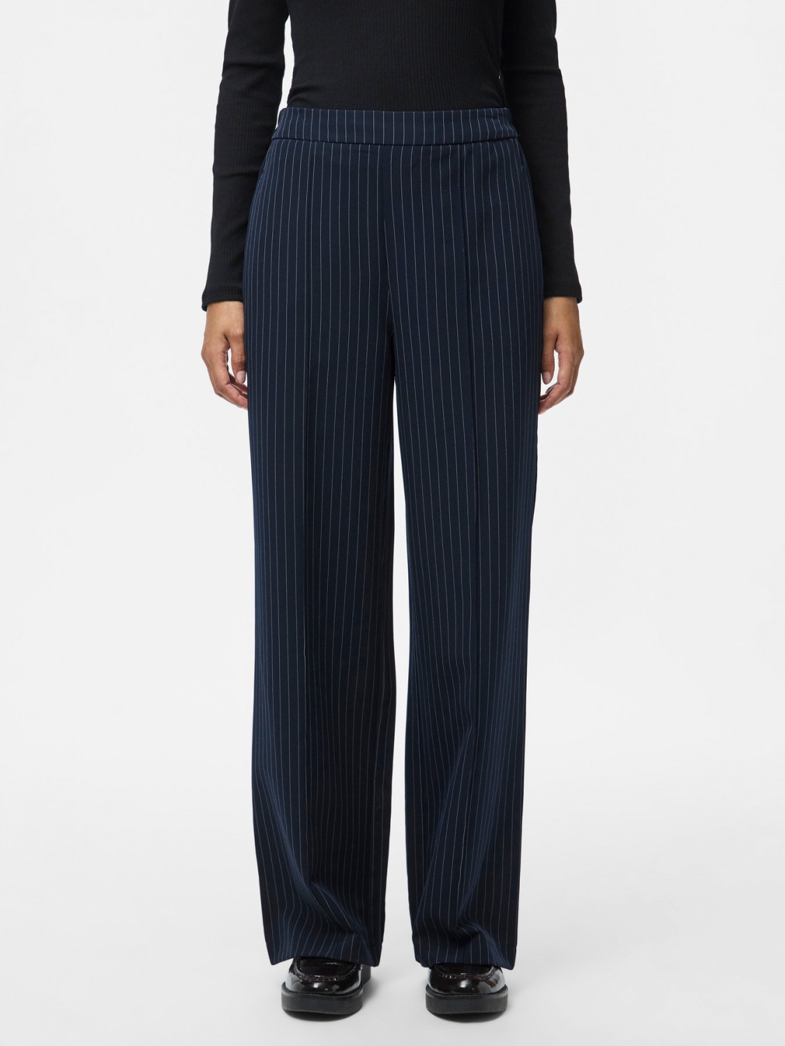 Pantalón Bozzy azul rayas